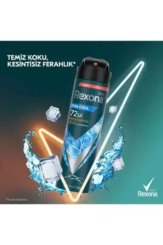 Мужской спрей-дезодорант Men Xtra Cool 72 часа непрерывной превосходной защиты 150 мл X3 - 5