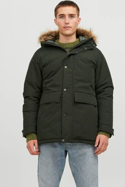 Мужской хаки пиджак (Модель: 12236096) - JACK & JONES