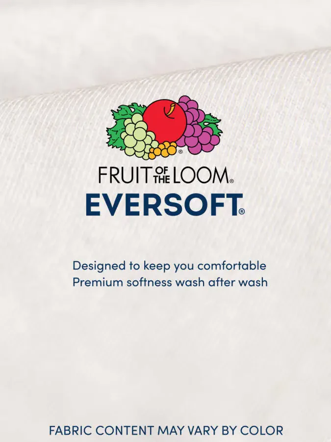 Мужской худи из флиса EverSoft от Fruit of the Loom - 8