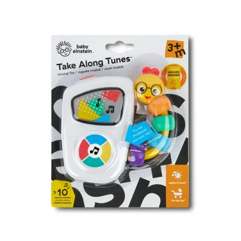 Музыкальная игрушка для младенцев Baby Einstein Take Along Tunes с регулировкой громкости - 13