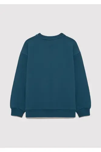 MV Logo Printed Sweatshirt 6s10054-70754 - 5