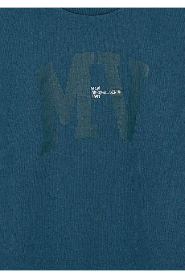 MV Logolu Kapüşonlu Sweatshirt 6s10054-70754 - 4