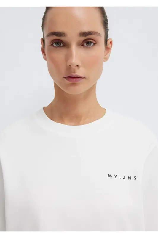 MV Printed Ecru T-shirt Regular Fit / Regular Cut - 7