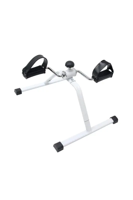 Mvs Digital Ekranlı Egzersiz Bisiketi , El Kol Ayak Egzersiz Pedalı-BEYAZ - 6
