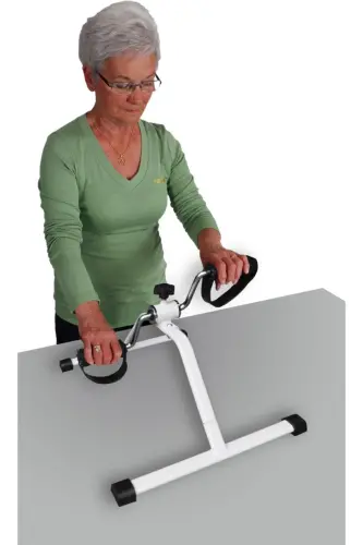 Mvs Digital Ekranlı Egzersiz Bisiketi , El Kol Ayak Egzersiz Pedalı-BEYAZ - GENEL MARKALAR (1)