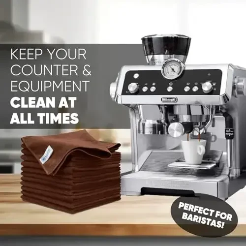 MW Pro Mikrofiber Tozalash Mato | Jigarrang | 12 dona | 16