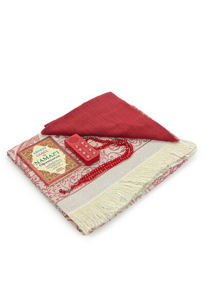 My Daughter's Audible Prayer Instructor Praying Mat Red (PRAYER DEVICE) - 12