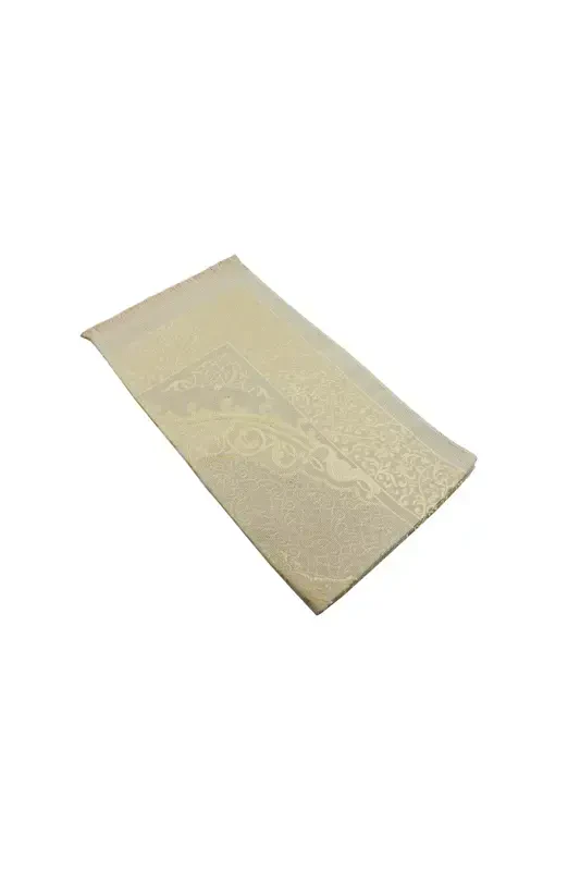 My Dear Mother Special Cylinder Box Set with Prayer Rug and Pearl Rosary - Cream Color-Cream - 5