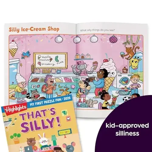 My First Puzzle Fun 2026 Activity Book Set with Mazes, Matching and More, Kids Puzzle Books for Travel, Learning and Screen-Free Play for Kids 3-6 - 5