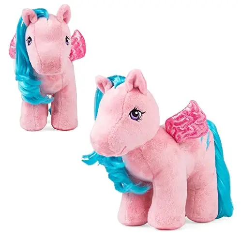 My Little Pony Unicorn and Pegasus Plush - Glory - Collector Plushie, Retro Stuffed Toy Animal, Kid, Toddler, Girl, boy, Mom, Birthday, Ages 3+ - 3