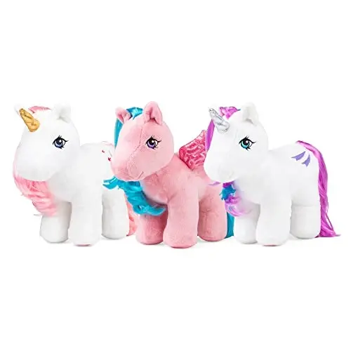 My Little Pony Unicorn va Pegasus Plush - Moondancer - Kollektor Plushie, Retro O'yinchoq Hayvon, Bola, Go'dak, Qiz, o'g'il bola, Ona, Tug'ilgan kun, 3+ yosh - 5