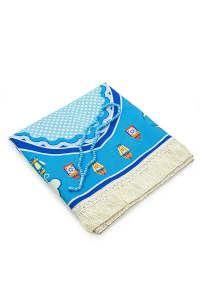 My Son's Prayer Rug with Piggy Bank - Rosary Gift - 3