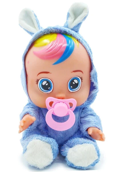 My talking meat doll with blue overalls, who cries. - GLOBAL TOYS (1)