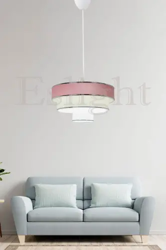 Myk Spor Sarkıt Avize Emp6 - Pembe - 4