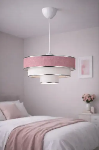 Myk Spor Sarkıt Avize Emp6-Pembe 