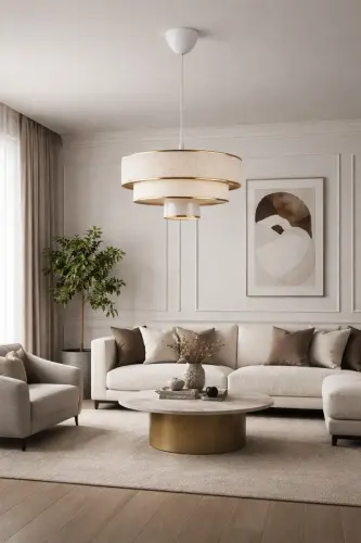 MYK Sports Pendant Chandelier MT15 - Beige-Mottled 