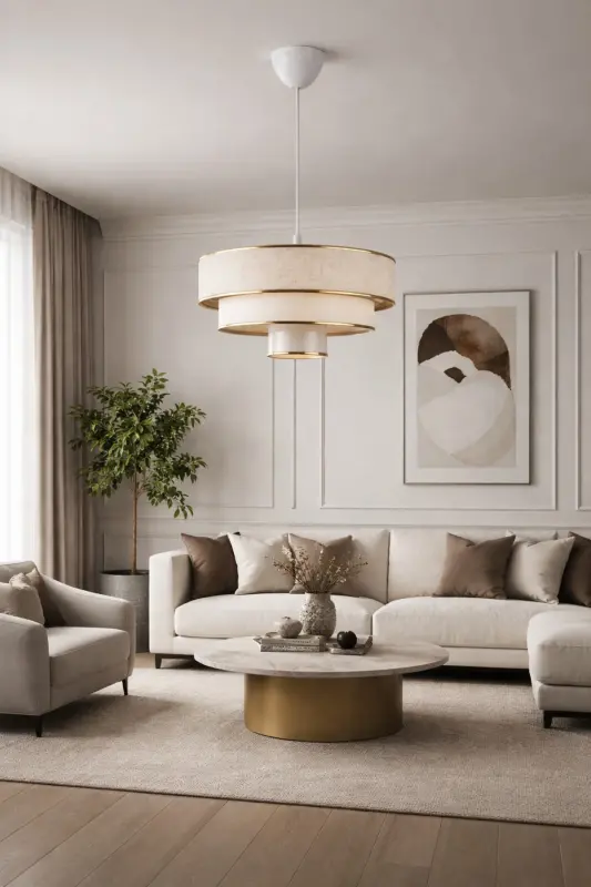 MYK Sports Pendant Chandelier MT15 - Beige-Mottled - 1