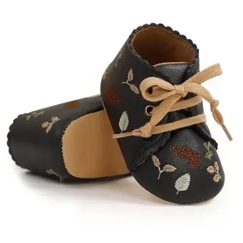 Myleleya Baby Boys Girls Shoes Booties Sneakers Kiyim Oyoq kiyimi Sirpanmaydigan Go'dak Birinchi Yurgich Yangi Tug'ilgan Krovat Oyoq kiyimi - 1