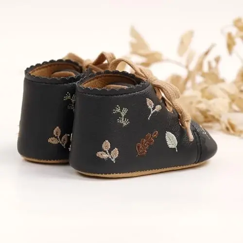 Myleleya Baby Boys Girls Shoes Booties Sneakers Kiyim Oyoq kiyimi Sirpanmaydigan Go'dak Birinchi Yurgich Yangi Tug'ilgan Krovat Oyoq kiyimi - 6