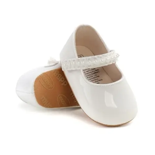 Myleleya Baby Mary Jane Flats Infant Newborn Girls Dress Shoes 