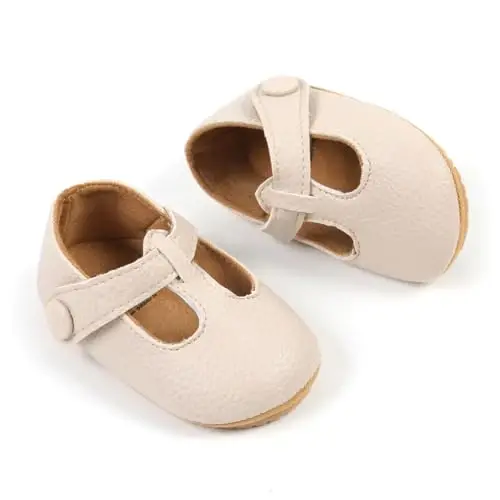 Myleleya Baby Boys Girls Shoes Booties Sneakers Dress Shoe Non-Slip Toddler First Walkers Newborn Crib Shoes 