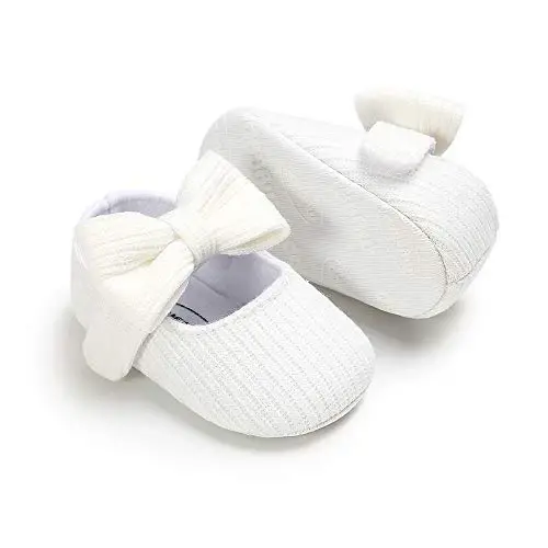 Myleleya Baby Mary Jane Flats Infant Newborn Girls Dress Shoes 