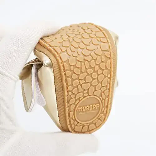 myppgg Baby Girls Mary Jane Flats Sparkly Bowknot Princess Dress Crib Shoes Non-Slip for Toddler First Walkers - 7