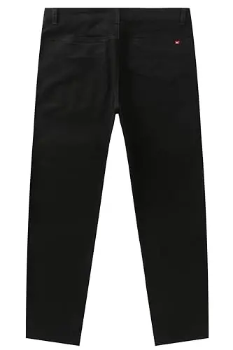 MZNBURAM Men's Slim-Fit Stretch Cotton Fashion Tapered Casual Chino Pants - 2