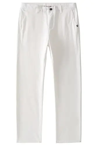 MZNBURAM Men's Slim-Fit Stretch Cotton Fashion Tapered Casual Chino Pants - 1