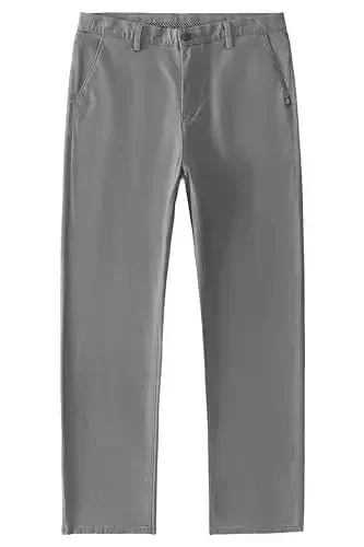 MZNBURAM Men's Slim-Fit Stretch Cotton Fashion Tapered Casual Chino Pants 