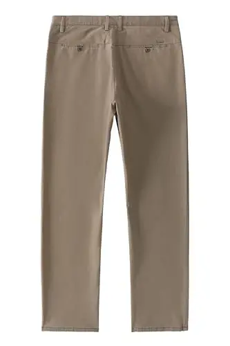 MZNBURAM Men's Slim-Fit Stretch Cotton Fashion Tapered Casual Chino Pants - 5