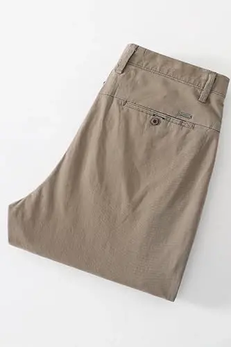 MZNBURAM Men's Slim-Fit Stretch Cotton Fashion Tapered Casual Chino Pants - 6