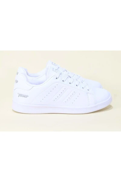 N 15306 Beyaz Unisex Ortopedik Sneakers Günlük Yürüyüş Spor Ayakkabısı-Beyaz1 - Modazone