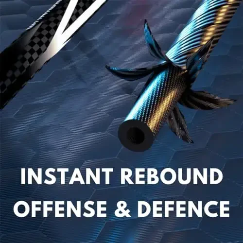 Набор для бадминтона Kawasaki Профессиональная графитовая ракетка для бадминтона Легкая и высокопроизводительная для спорта, тренировок и развлечений Включает в себя 3 воланчика для бадминтона, 2 накладки и сумку для переноски - vicleo