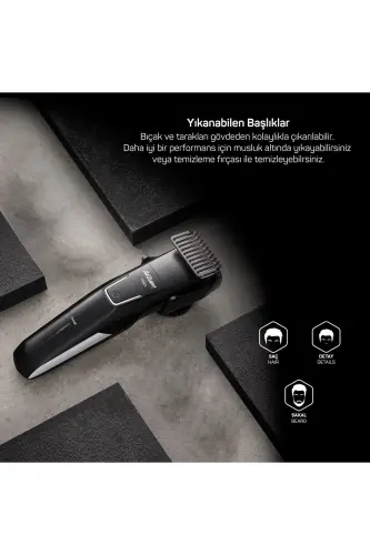 Набор для мужского ухода Ar5200 Trace 5 в 1 - Черный - 7