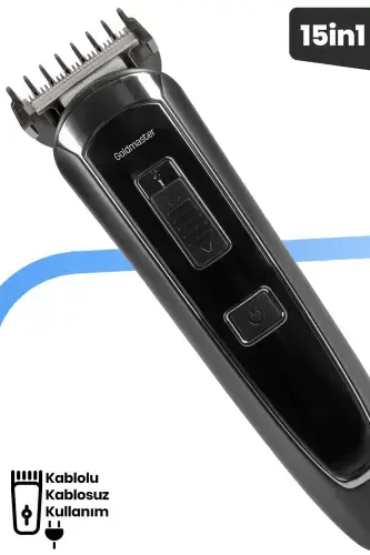 Набор для мужского ухода Oscar Wireless Full 10 в 1 из нержавеющей стали - 3