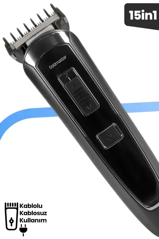 Набор для мужского ухода Oscar Wireless Full 10 в 1 из нержавеющей стали - 3