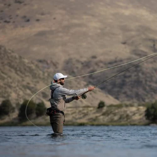 Набор для начинающих Redington Fly Fishing, удилище для нахлыста 4 секции среднего действия для пресной воды, прочная литая алюминиевая катушка для нахлыста, чехол для переноски, леска для нахлыста и поводок - 5