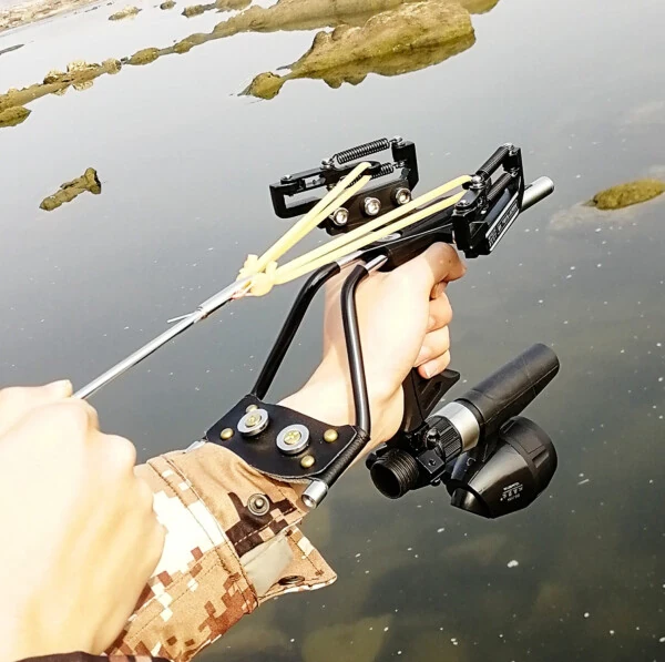 Набор для подводной охоты Piaoyu Outdoor: мощная рогатка, упоры для запястья и аксессуары. - Modazone (1)