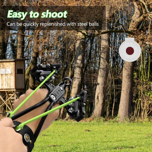 Набор для подводной охоты Piaoyu Outdoor: мощная рогатка, упоры для запястья и аксессуары. - 9