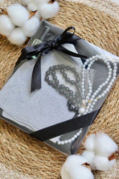 Mevlüt Konsepti Hediyelik Seti 10'lu E804 Siyah - Modazone (1)