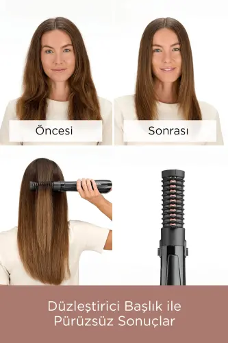 Набор для укладки волос Babyliss Perfect Finish с горячим воздухом (4 аксессуара) - As126e - 9