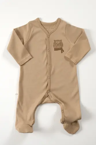 Набор для выписки из роддома Cool Bear для новорожденных Unisex, 3 предмета, органический хлопок, мини-набор - TINYLAMB (1)