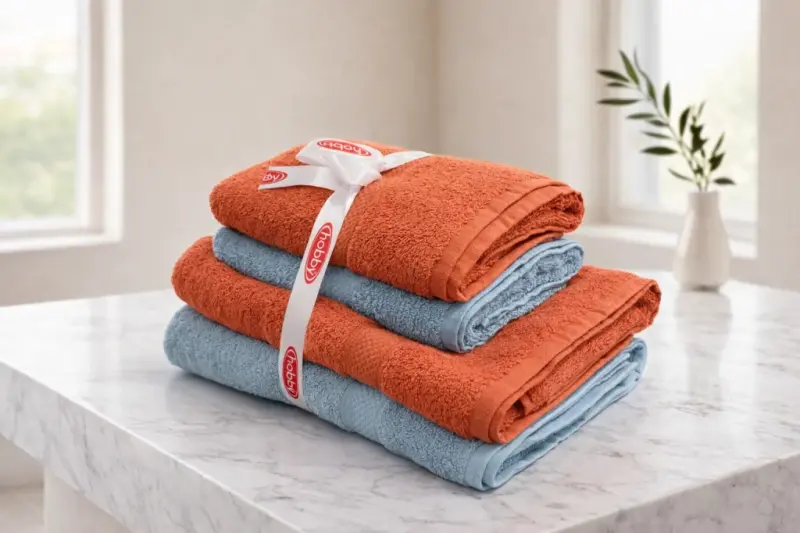 Набор для хаммама Hobby, цвет: терракотовый серый - 1