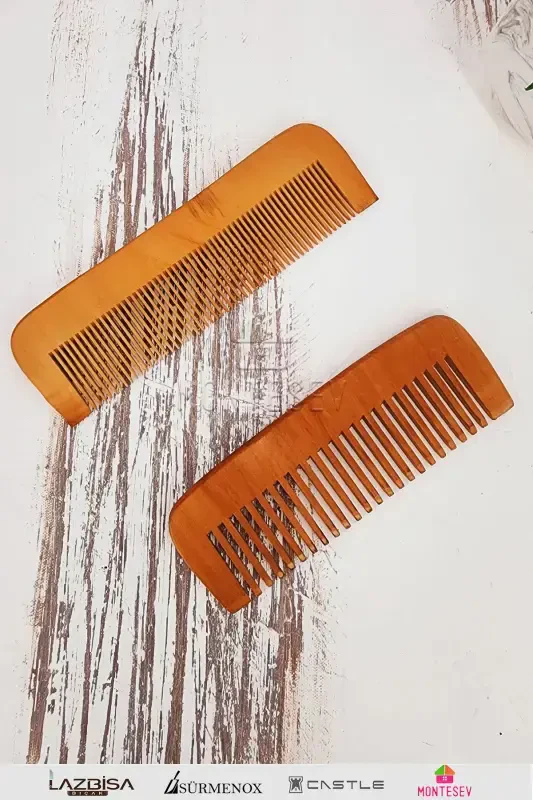 Набор гребней из натурального дерева - 2 МОДЕЛЬ - MONTESEV
