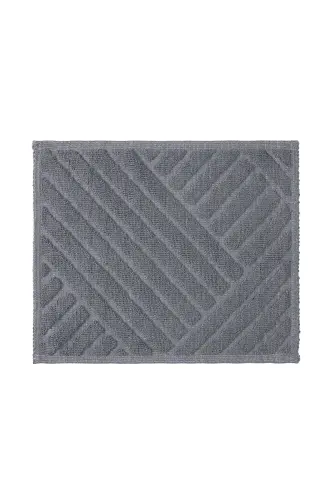 Набор из 2 хлопковых ковриков для ванной Medea Grey 60x100 60x50 8593 - 4