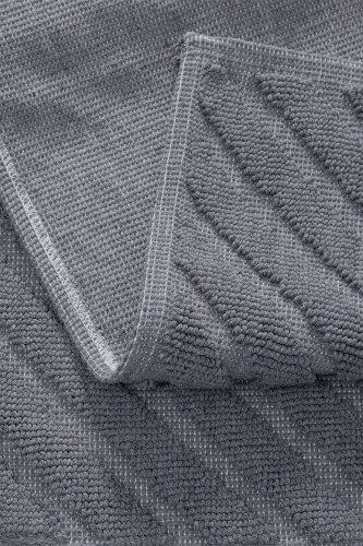 Набор из 2 хлопковых ковриков для ванной Medea Grey 60x100 60x50 8593 - 8