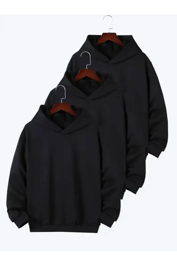 Набор из 3 предметов ADVANTAGE для мальчиков и девочек, толстовка с капюшоном без печати (НОВИНКА) - 1