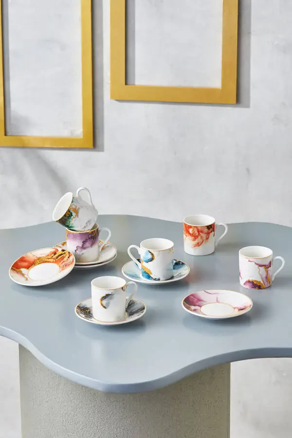 Набор из 6 кофейных чашек Fire 80 мл - 13