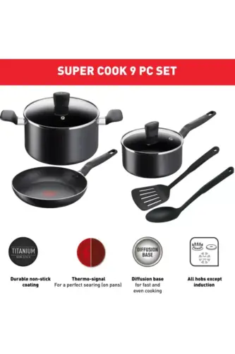 Набор кастрюль Super Cook из 7 предметов (B459S784) - 6